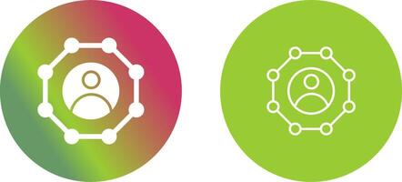 Network Share Icon Design vector