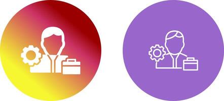 Employee Icon Design vector