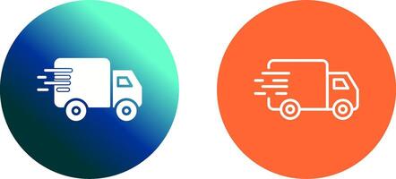 Delivery Truck Icon Design vector