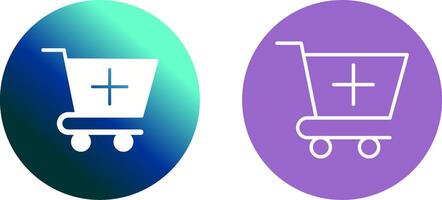 Add to Cart Icon Design vector