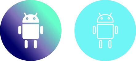Android Icon Design vector