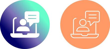 Conversation Icon Design vector