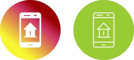 Online Banking Icon Design vector