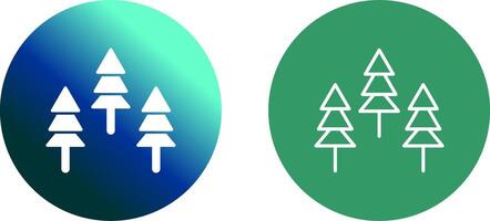 Forest Icon Design vector