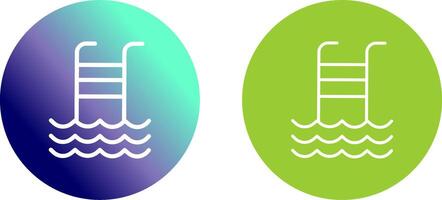 Swimming Pool Icon Design vector