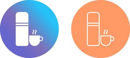 Thermos Icon Design vector