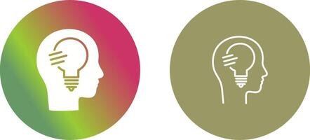 Thinking Icon Design vector
