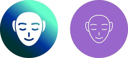 Human Face Icon Design vector