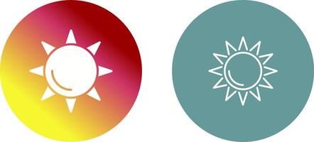 Sun I Icon Design vector