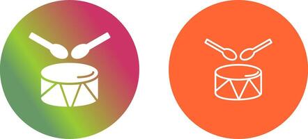 Drum Icon Design vector