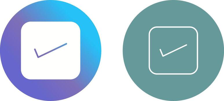 caja icono diseño vector