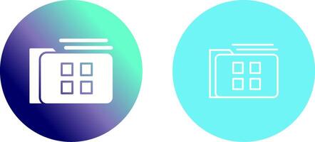 File Management Icon Design vector