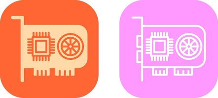 GPU Icon Design vector