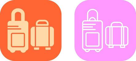 Suitcase Icon Design vector