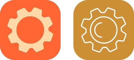 Cogwheel Icon Design vector