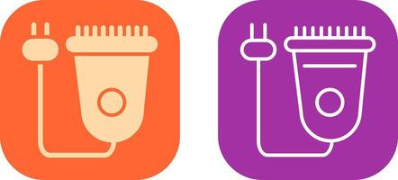 Trimmer Icon Design vector