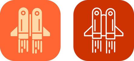 Jetpack Icon Design vector