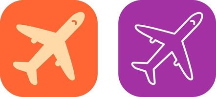 Aeroplane Icon Design vector