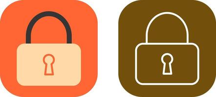 Lock Icon Design vector