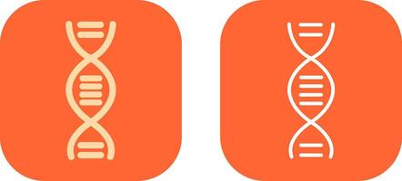 DNA Structure Icon Design vector