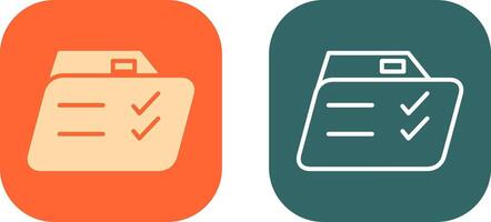 Tasks Icon Design vector