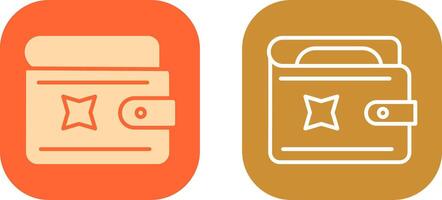 Wallet Icon Design vector