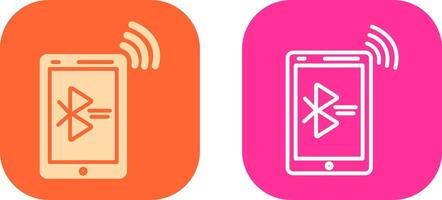 Bluetooth Icon Design vector