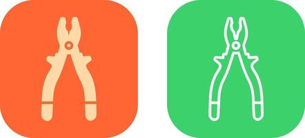 Pliers Icon Design vector