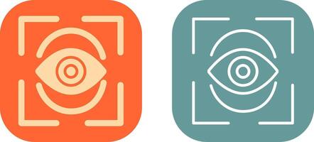 Vision Icon Design vector