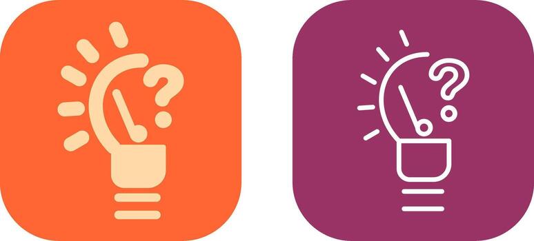 Problem Icon Design vector