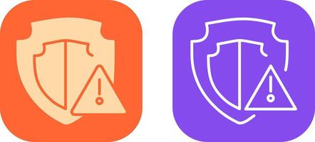 Warning Icon Design vector