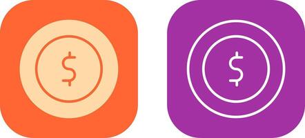 Coins Icon Design vector