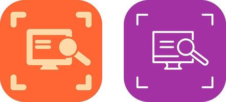 Scan Icon Design vector