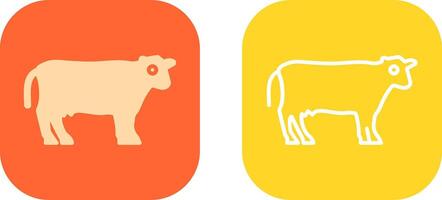 vacas icono diseño vector