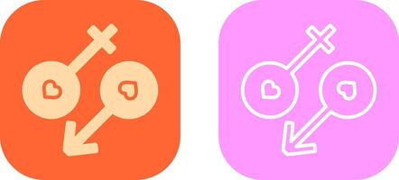 Intimacy Icon Design vector
