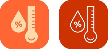 Humidity Icon Design vector