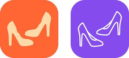 tacones icono diseño vector