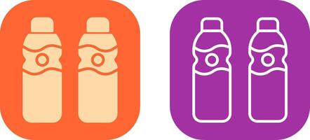 Water Bottle Icon Design vector