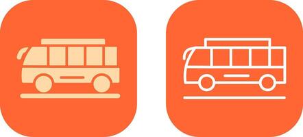 Bus Icon Design vector