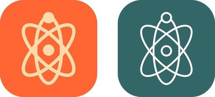 Atom Icon Design vector