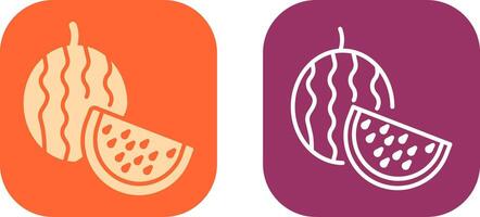 Watermelon Icon Design vector