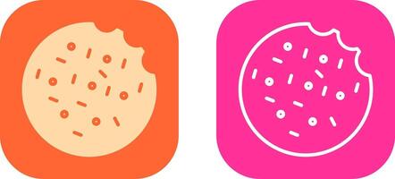 Cookie Icon Design vector