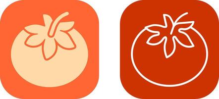 Tomato Icon Design vector