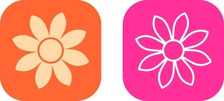 Floral Icon Design vector