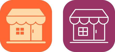 Store Icon Design vector