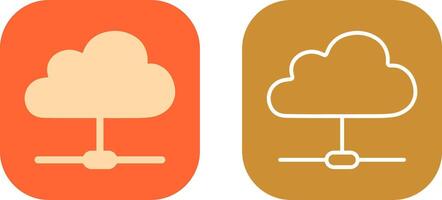 Cloud Icon Design vector