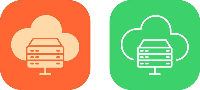 Server Icon Design vector