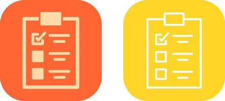 To Do List Icon Design vector