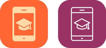 Education App Icon Design vector