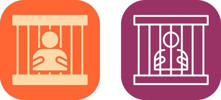 Jail Icon Design vector